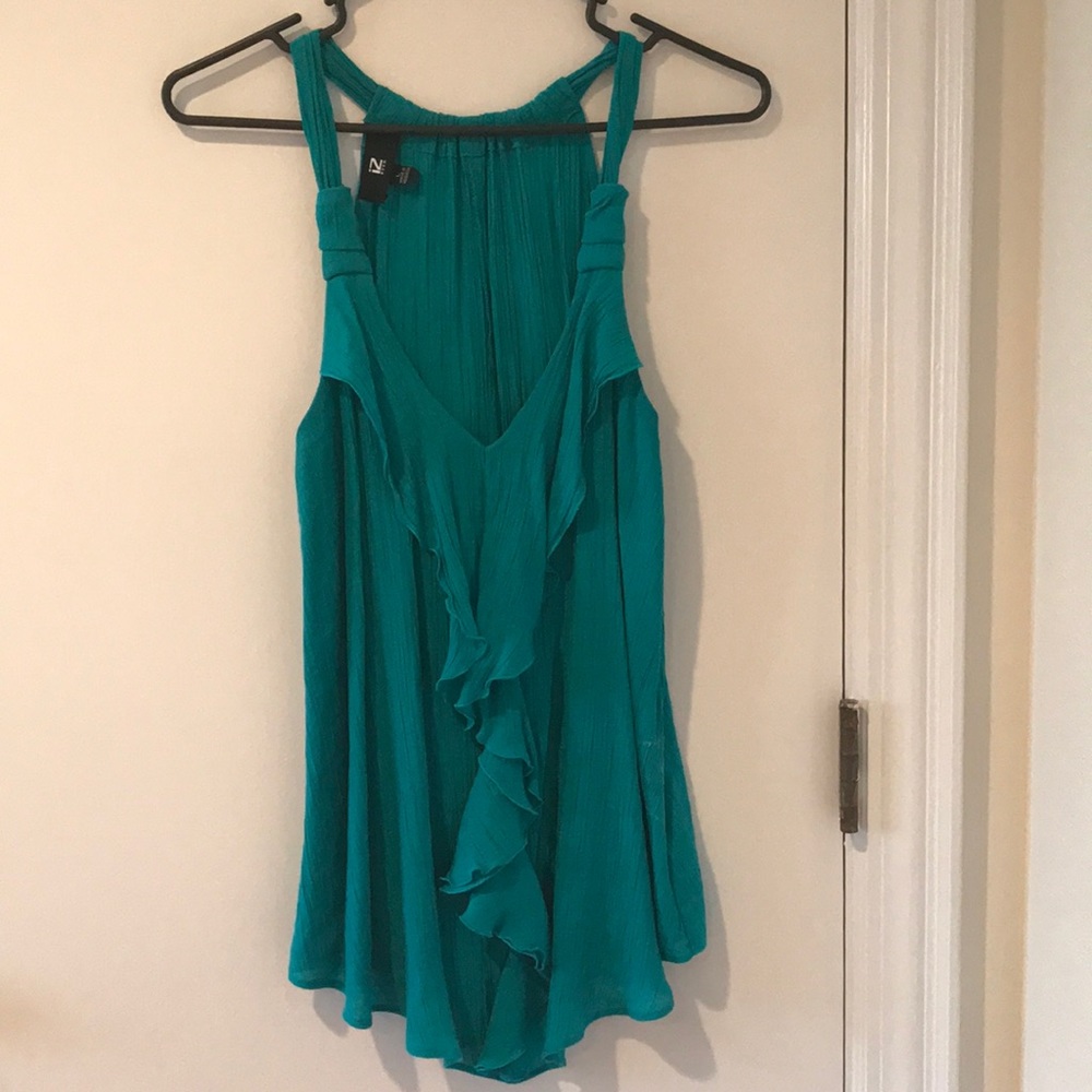 IZ Byer - Tank w/ Ruffle Detail